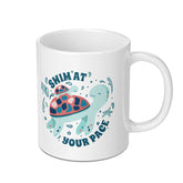Swim At Your Pace Illustrated Turtle Mug product
